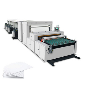 Automatic roll to sheet a4 paper cutting machine paper slitting cutter counting machine for PET Self-adhesive paper