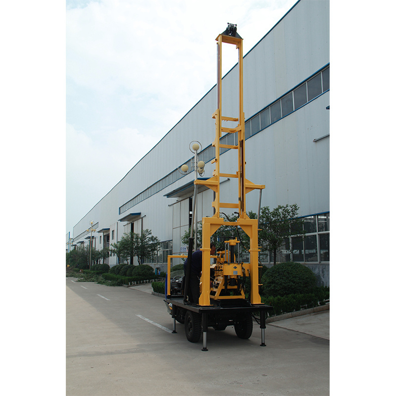 Water Driller 25 Meter Drill Machine 220v Water Well 70 Meter Deep Borehole Drill Rig 125mm