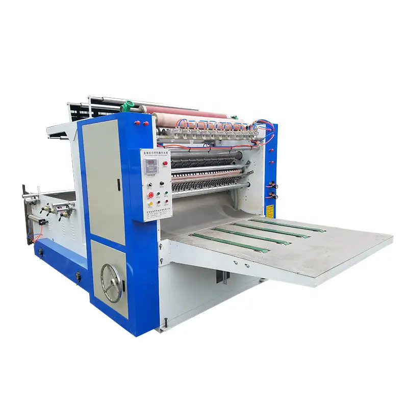 Restaurant Napkin Folding Machine Production Line Small Paper Napkin Tissue Making Machine