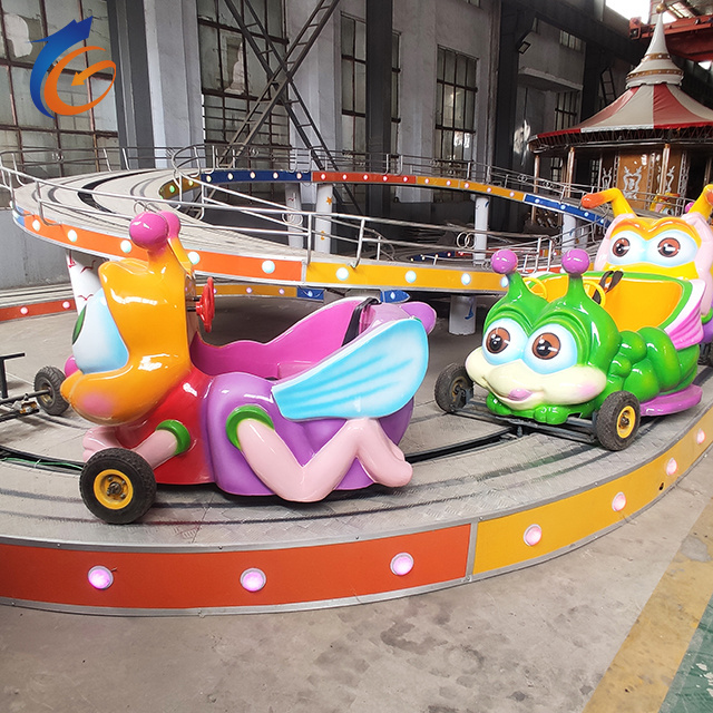 Amusement park game sliding backyard roller coaster attraction kids small sliding roller coaster amusement rides for sale