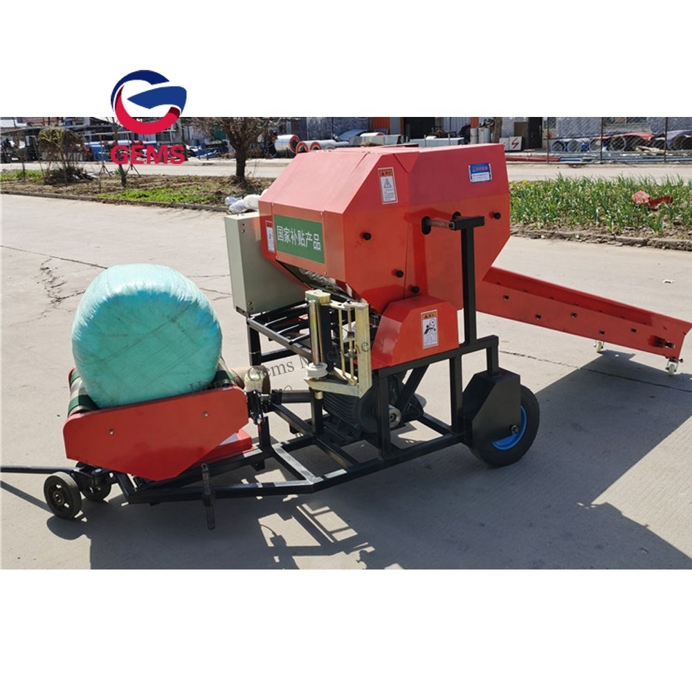 400kg Silage Baller Grass Silage Packing Machine Corn Silage Round Baler