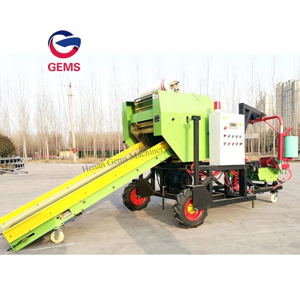 Wheat Straw Packaging Machine Straw Wrapping Packing Machine Pine Straw Baler for Sale