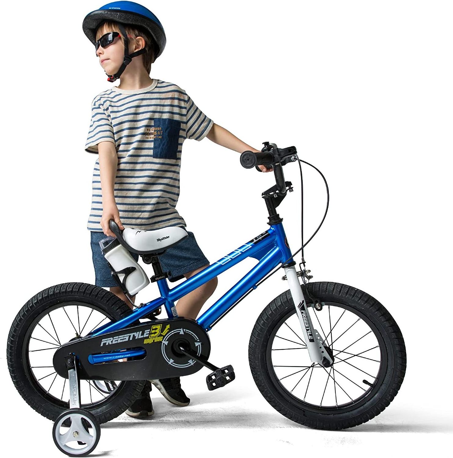 RoyalBaby Freestyle Training Wheel 12inch Kids Bike Alloy Children Bicycle for Boys Girls 3-12 Years Children