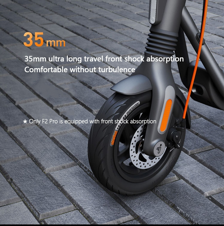 New Arrival Eu Stock Electrico Handicapped Electric Scooters Ninebot F2 Pro Electric Motorcycle Scooter