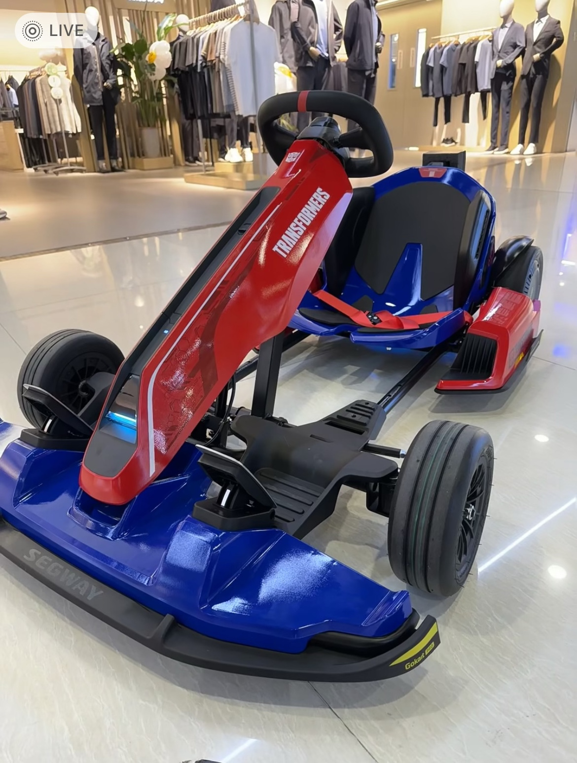 High Speed 40KM/H Transformer Electric Go Kart Pro Segway Ninebo Go Kart Pro for Kids and Adults