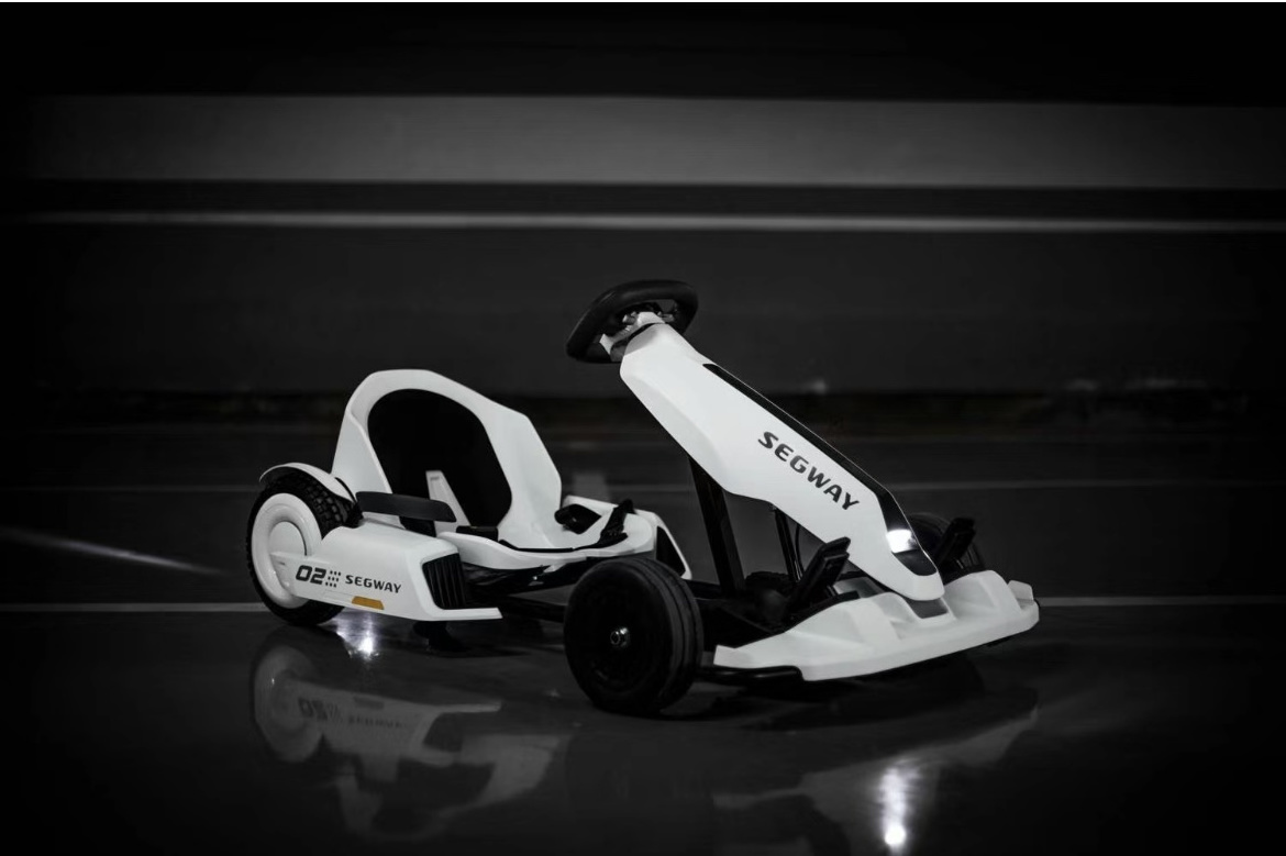 2024 New Product Segway Ninebot Go Kart Kit Generation 2 White Go Kart Frame White