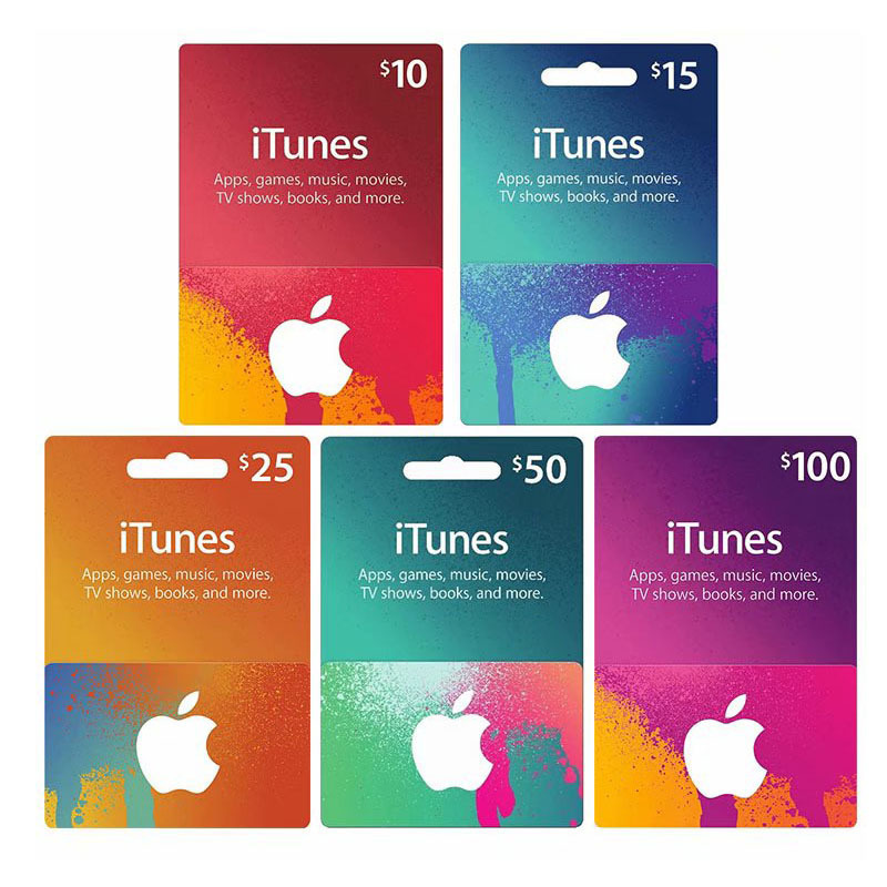 US Service iTunes Gift Card 25 US Dollars