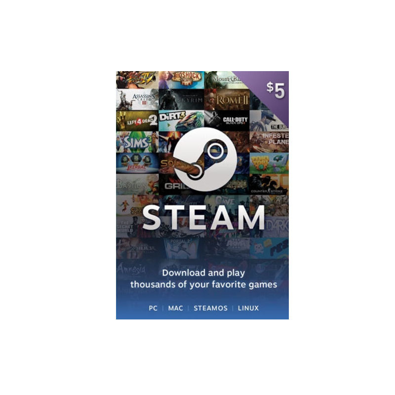 Steam Wallet Rechargeable Gift Card $20 Is Only Available Use in The US