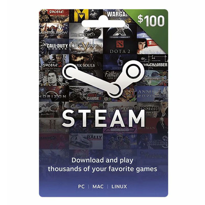 50$ Steam Wallet Gift Card 50 US Dollar With Fast Email Delivery