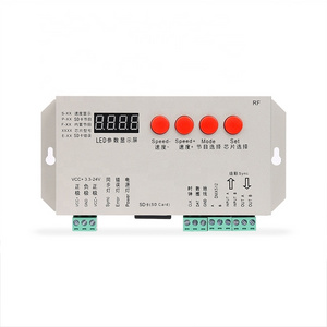 SPI DC5-24V SD card Programmable dream color LED controller for dream color light strips