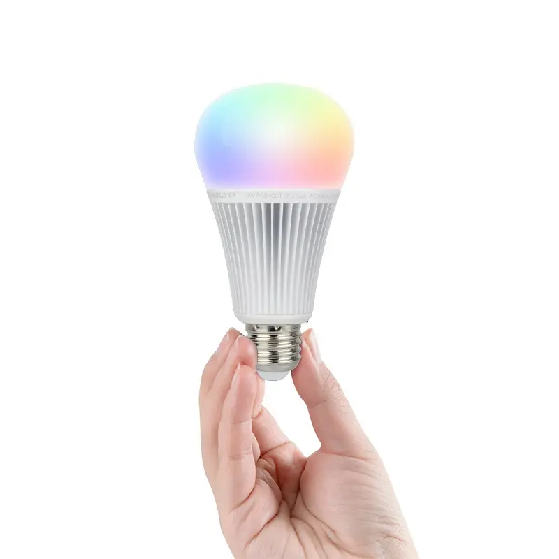 Smart Bulb E27 9W Screw Base RGBW Smart Home Lights Touch Zoom Led Spotlight