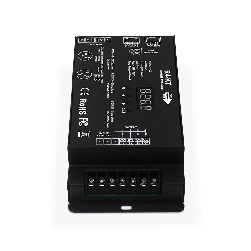 4-channel DMX512 decoder LED controller Stage Lighting controller DMX512 master dmx decoder