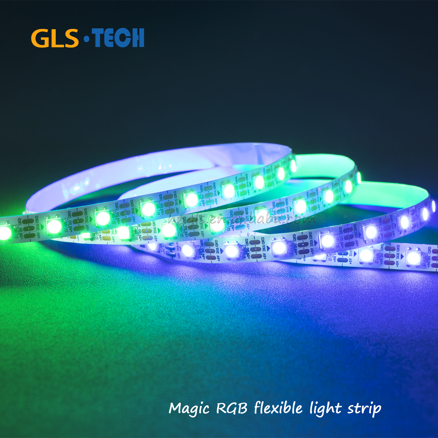 addressable WS2812B pixels RGB Full Color led strip 60 LEDs/M 5V SMD 5050 WS 2812 led magic strip Light