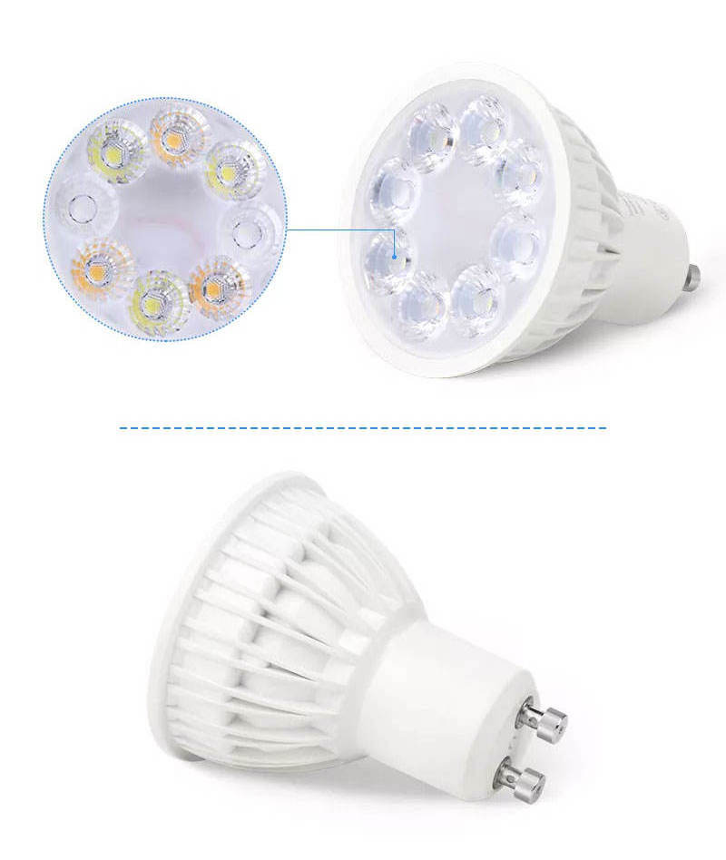 Zigbee Remote Control Wifi RGB Gu10 Fittings Frame Led Down Light Cob Ceiling Smart Spotlight