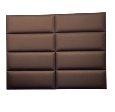 Adhesive Upholstered   3d acoustic diffuser wall panel  Fabric  Suede Headboard Wall Panel