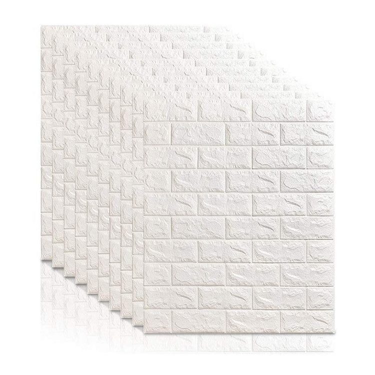 Full Colors 3D Brick PE Foam Wall Panel 3D Brick self-adhesive Wallpaper/stickers 2019 hot new design