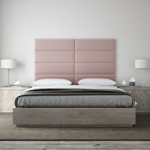 Adhesive Upholstered Sound Absorbing  Headboard Wall Panel