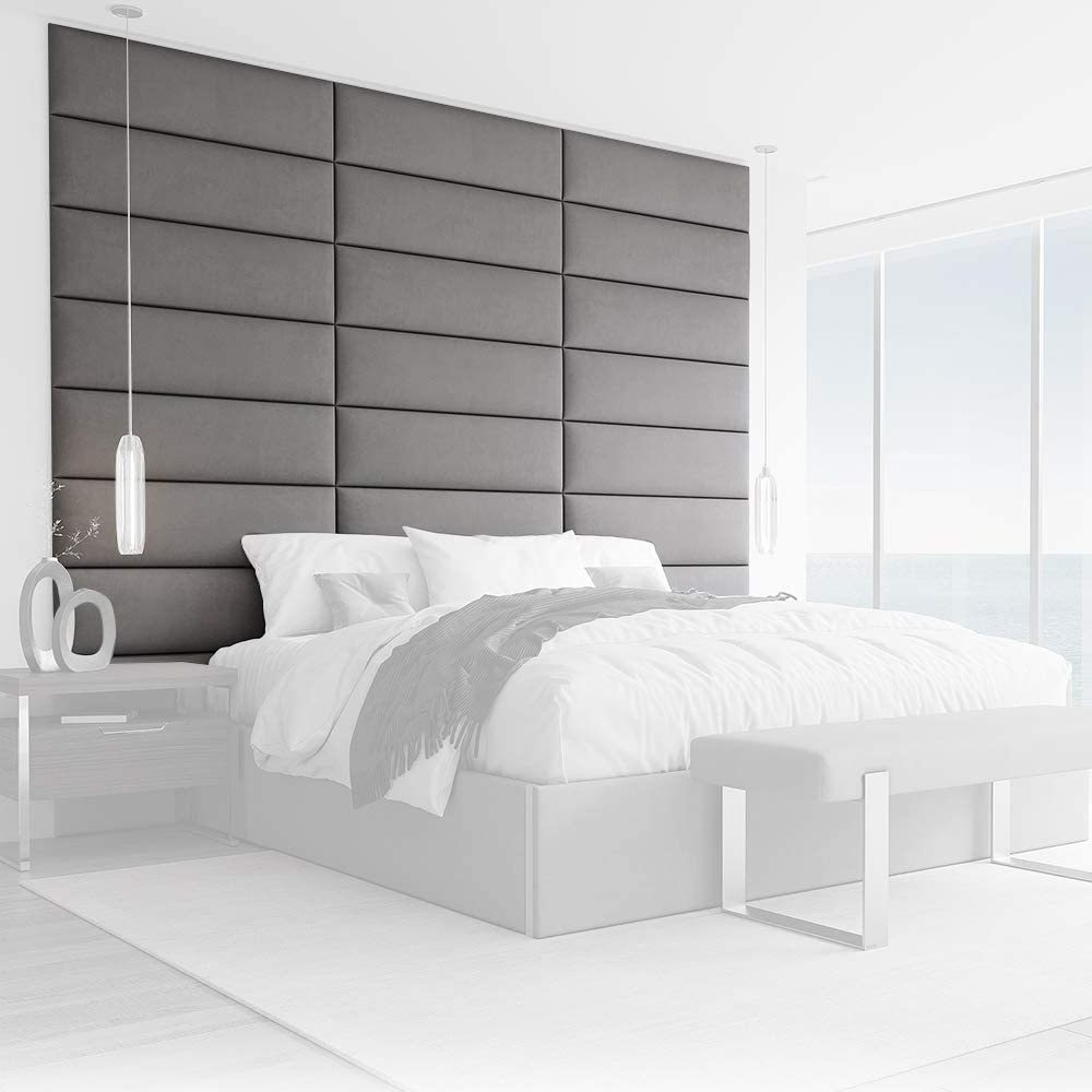 Wall Mounted Headboards Modern Furniture Luxury Bedroom Sets Hotel King Size  Wood Upholstered Platform Headboard