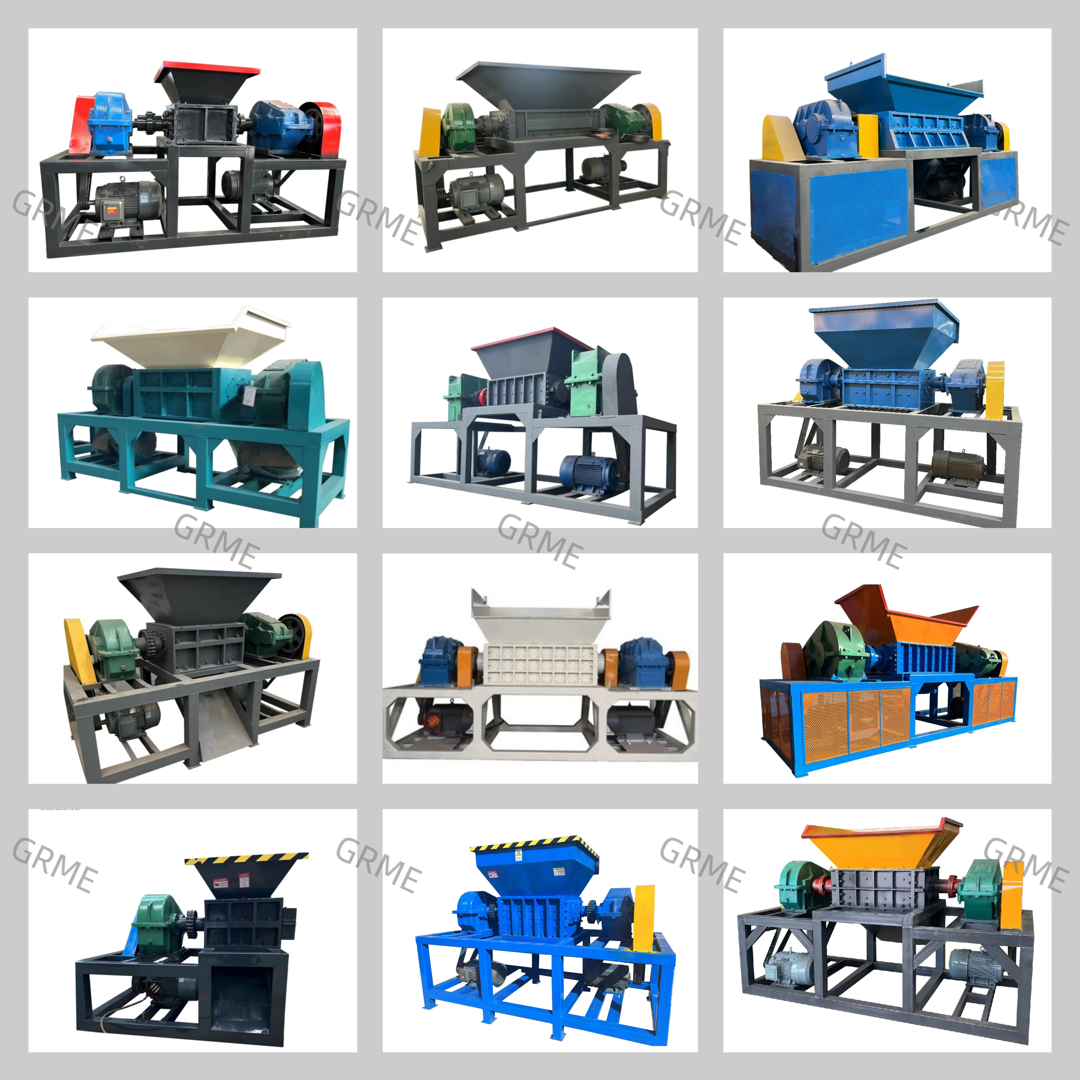 GURAN High Quality Waste Shredder Plastic Shredder Machine Prices