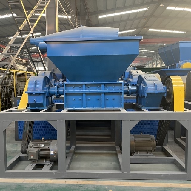 Scrap Metal Steel Shredder Used Tire Shredder Waste Textile Clothes Shredder Machine For Sale