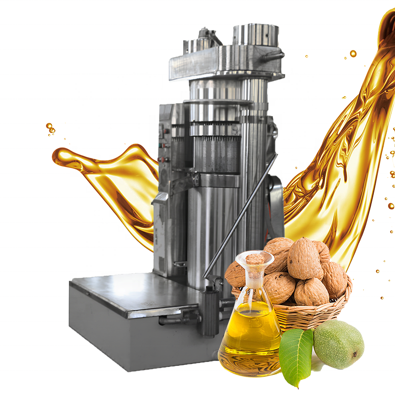 Hydraulic Automatic Grade Cold Pressed Oil Machine Soybean and Cotton Seed Oil Press Machine for Home Use Manufacturing Plant