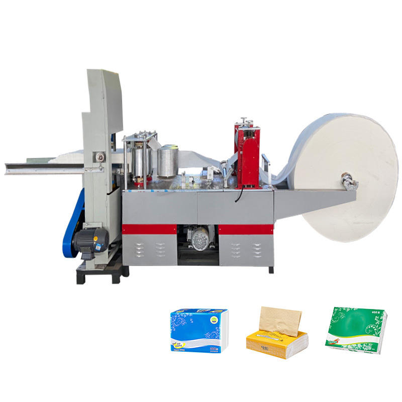 Cheapest price manufacturing machine paper napkin making tissue paper folding machine