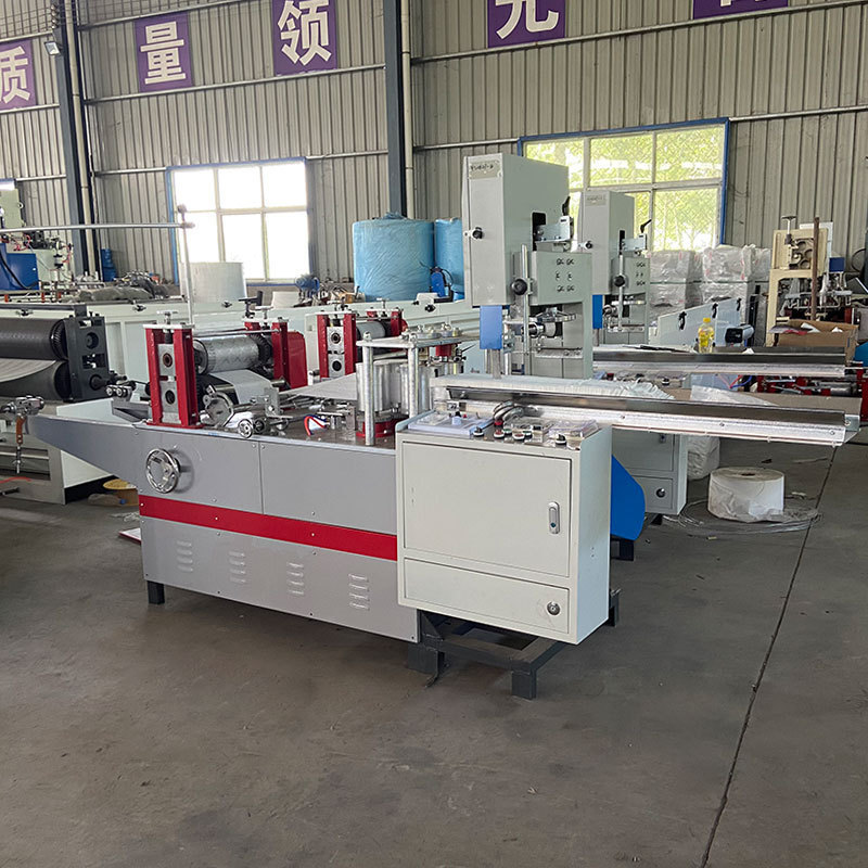 Cheapest price manufacturing machine paper napkin making tissue paper folding machine