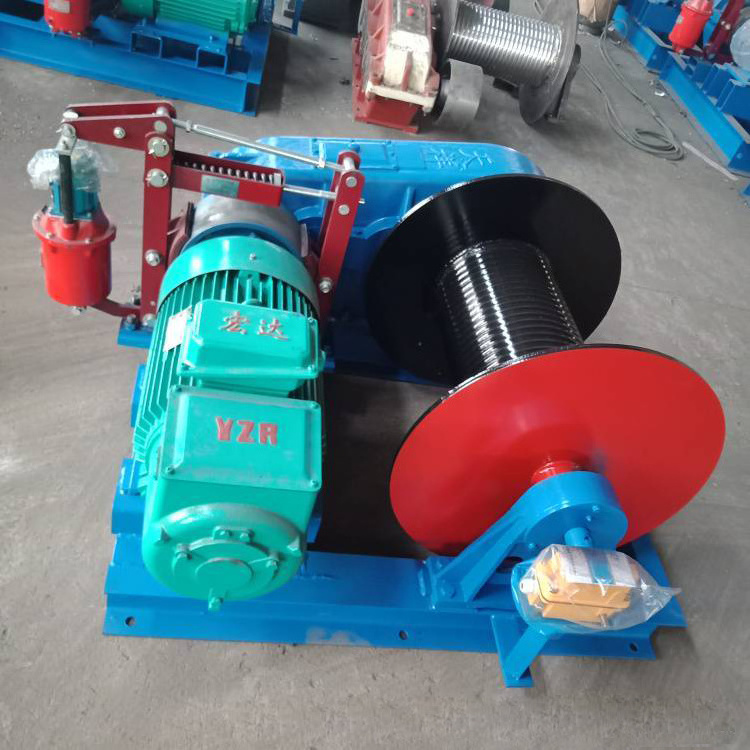 Remote Control Drum Pulling Lifting Hydraulic Electric Winch For Construction Building