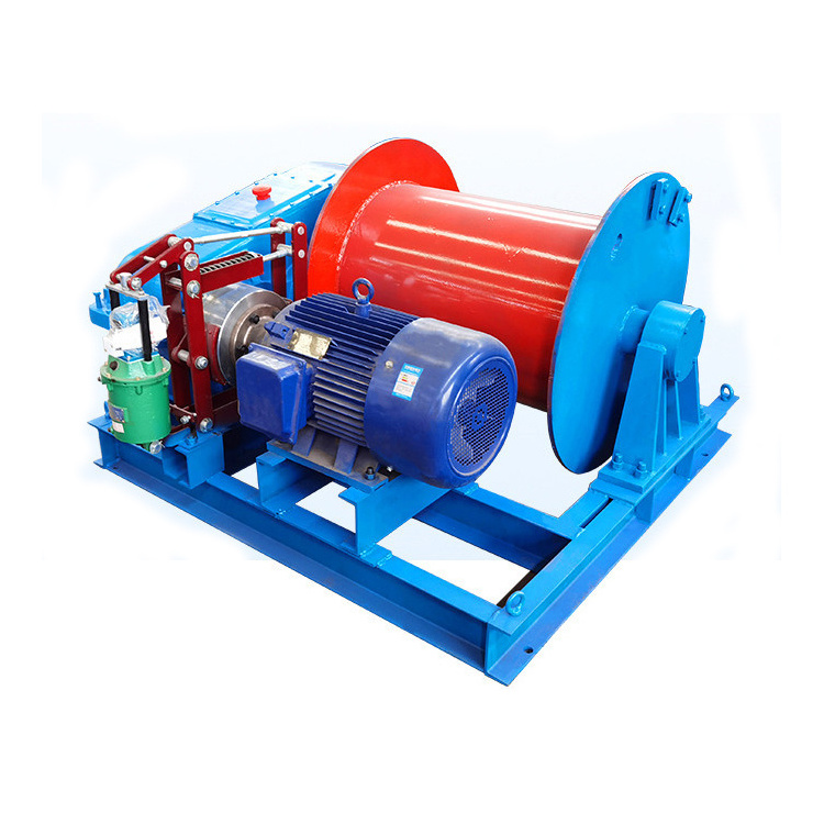 Remote Control Drum Pulling Lifting Hydraulic Electric Winch For Construction Building