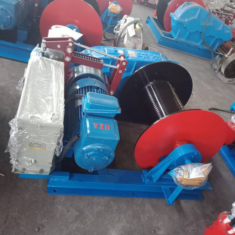 Remote Control Drum Pulling Lifting Hydraulic Electric Winch For Construction Building