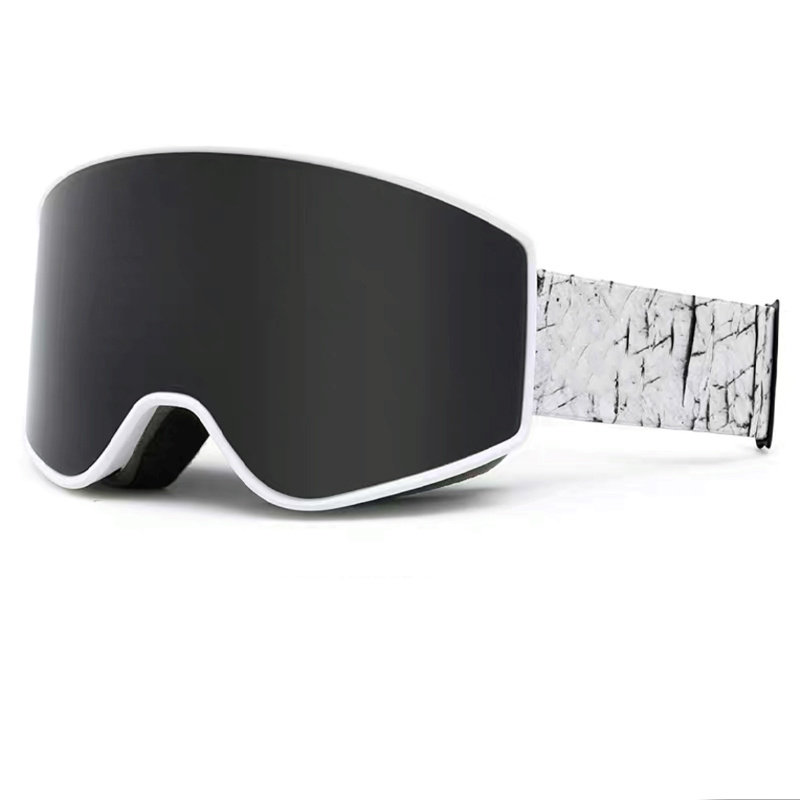 Wholesale OEM Anti-fog Fashion Magnetic Case Basic Covers Snow Goggle Glasses Lens Ski Goggle