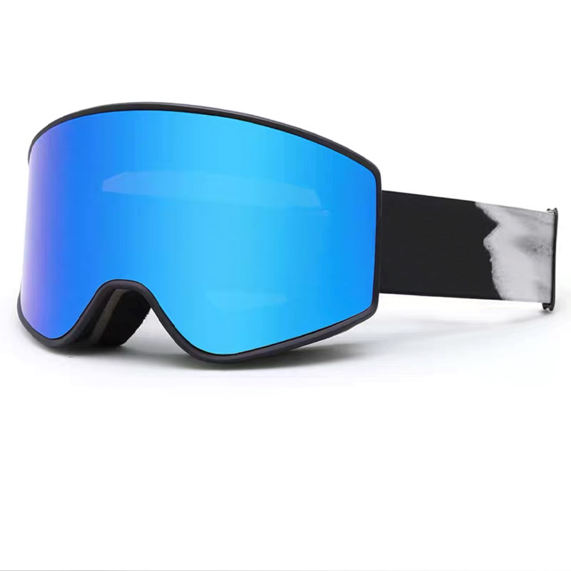 Wholesale OEM Anti-fog Fashion Magnetic Case Basic Covers Snow Goggle Glasses Lens Ski Goggle