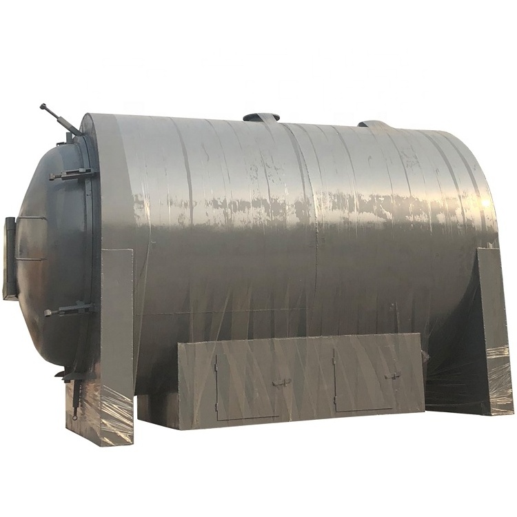 Horizontal air flow continuous biochar wood charcoal kiln