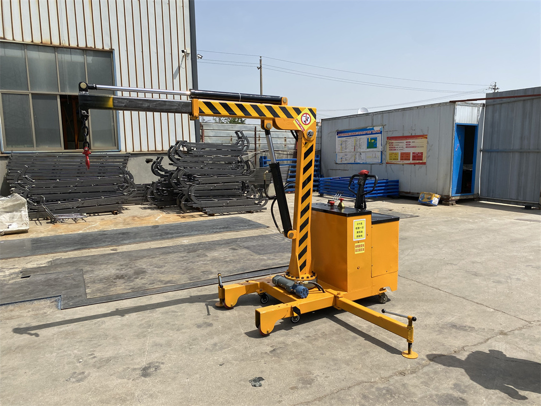 Crawler Crane with Hydraulic Telescopic Outrigger Small Crane Provided Construction Works 500kg 1Ton 2Ton Eng Mini Spider Crane