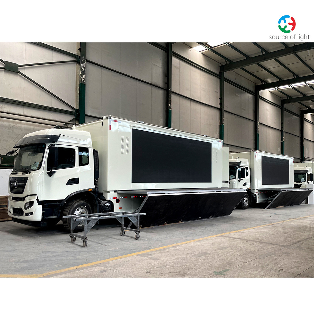 Outdoor Video Advertising P3.91 P4 P5 P6 P8 Outdoor Truck Bus Car LED Screen Mobile Truck LED Display