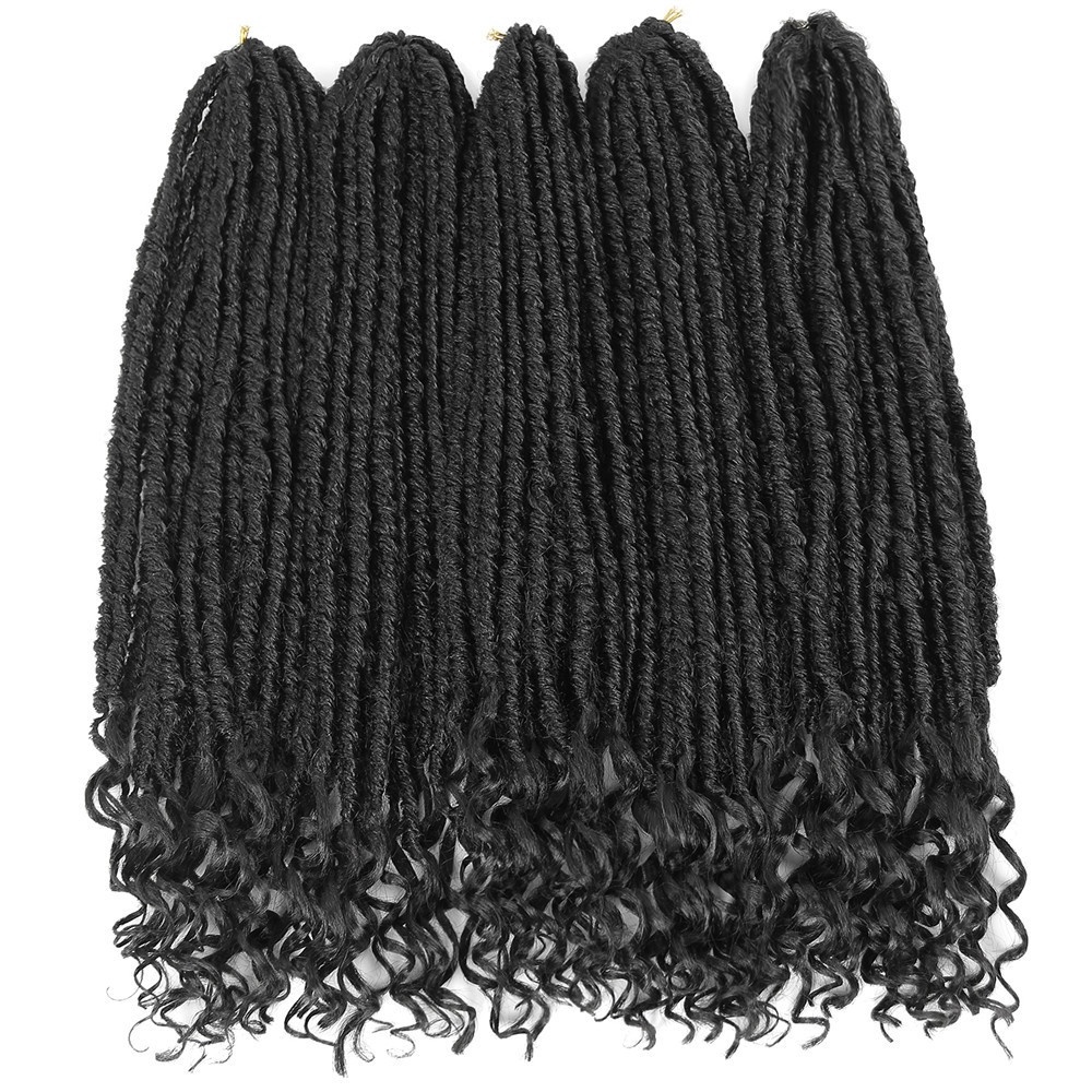 Hot Pre-passion Twist Crochet Hair Dreadlocks Faux Locs Braiding Marley Braids 18 inch High Temperature Wires Hair