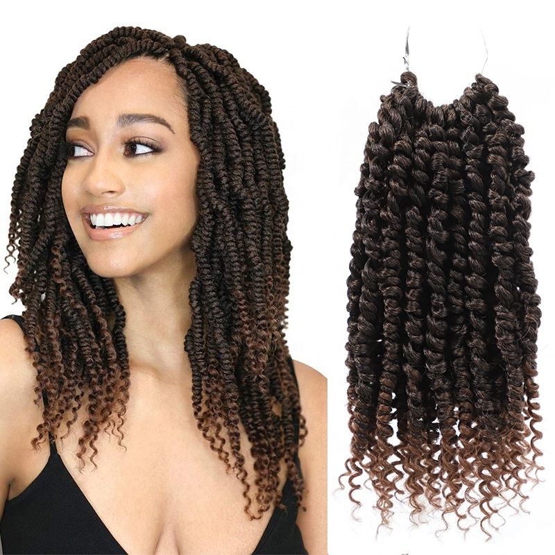 kinky curly wholesale faux locks  bomb twist free tress water wave goddess locs crochet hair