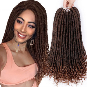 Hot Pre-passion Twist Crochet Hair Dreadlocks Faux Locs Braiding Marley Braids 18 inch High Temperature Wires Hair