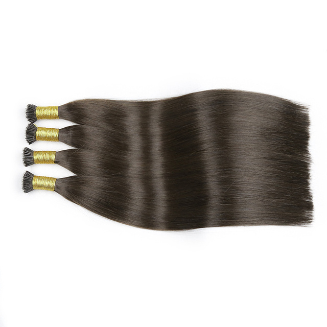 2024 new  hot  Nano Ring russian  hair extension  micro link hair Double Drawn  100  human hair extension