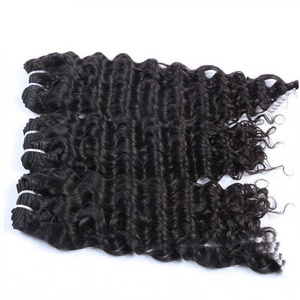 stock natural  black  Virgin  remy hair bundles, Raw Indian Temple Human Hair  weave