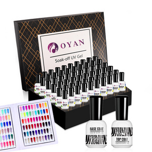 Gel Color Wholesale Art Poly gel Kit Glue On Nails 120 Colors Gel Polish OEM  Nailpolish manufacturer