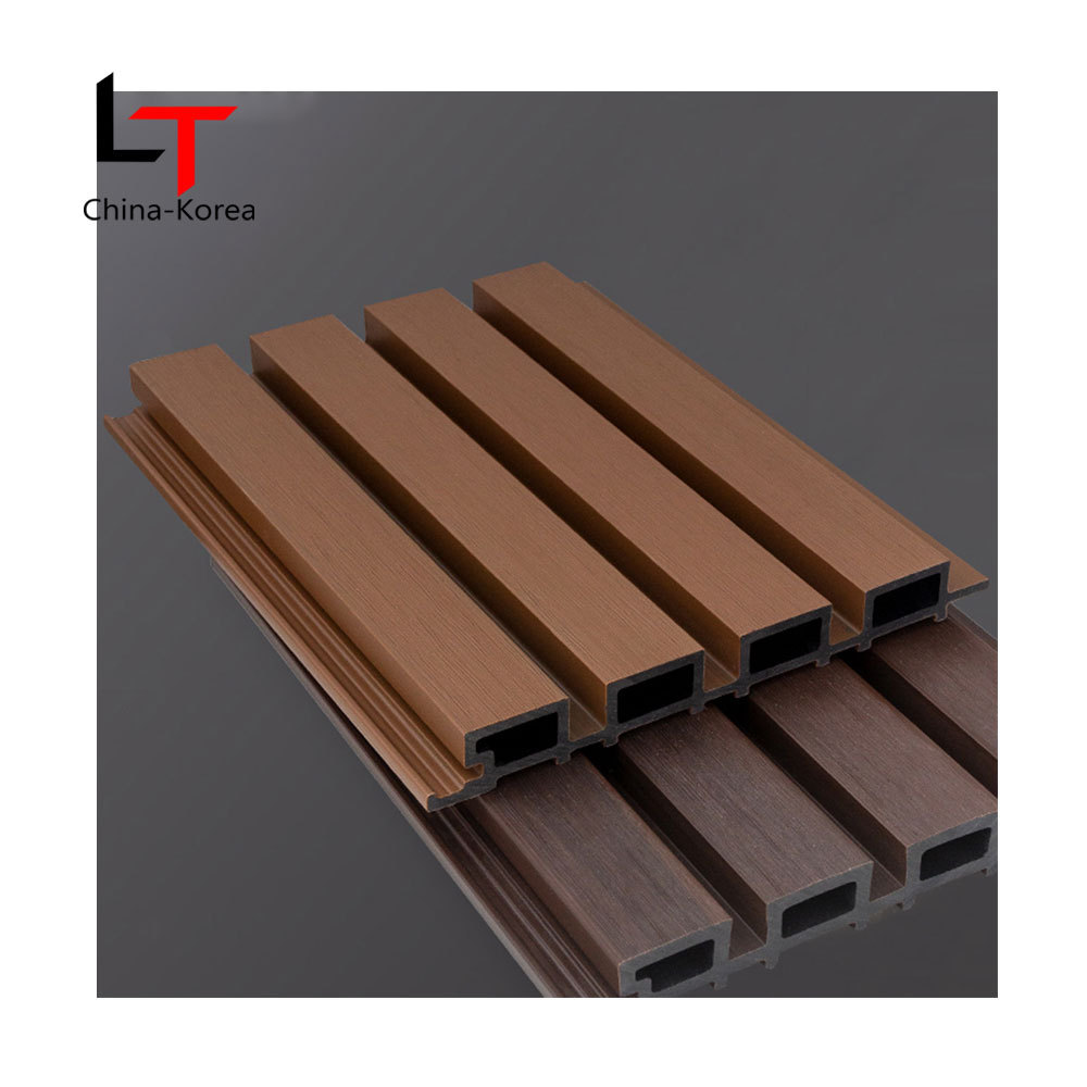 pvc wall panel decorative wood composite outdoor wpc cladding for wall