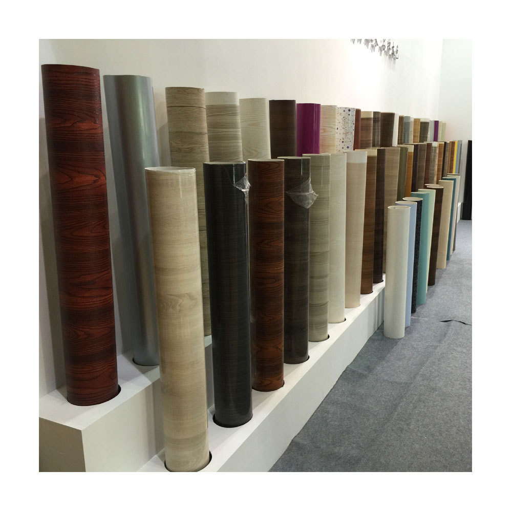 Halong Pvc Opaque Pvc Decorative Film Vinyl Film For Furniture Door membrane press foil