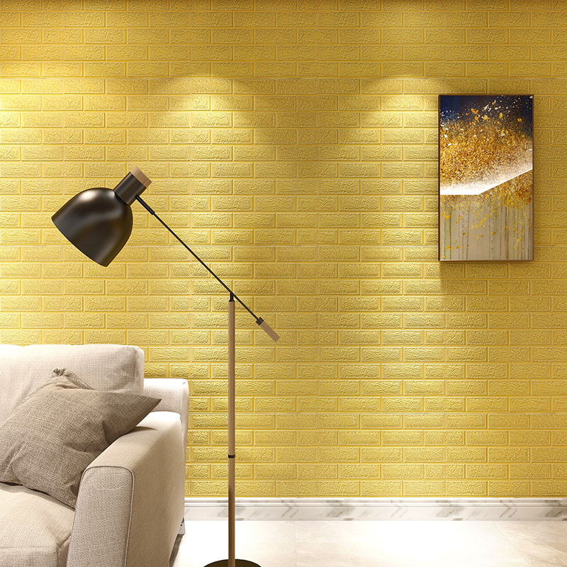 others wallpapers/wall panels modern peel and stick mural vinyl foam bricks luxury self adhesive 3d wallpaper home decoration