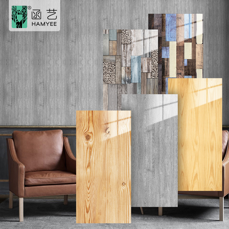 wood panels wall decor interior vinyl wall stickers black board sticker wall paper peel and stick wallpaper designer