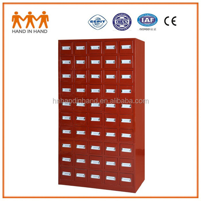 Pharmacy 50 Drawers Stainless Cabinet/Medicine Cabinet