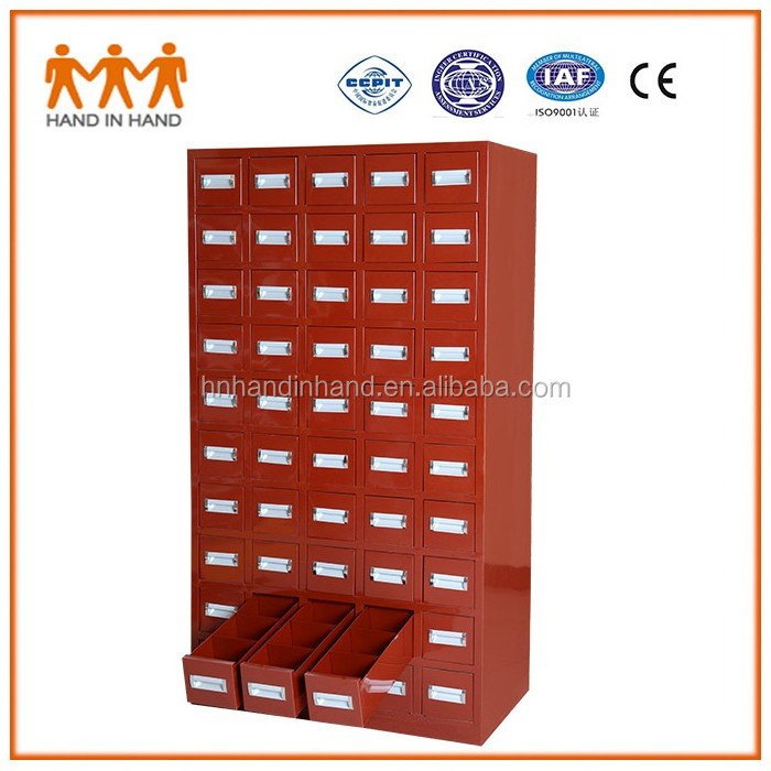 Pharmacy 50 Drawers Stainless Cabinet/Medicine Cabinet