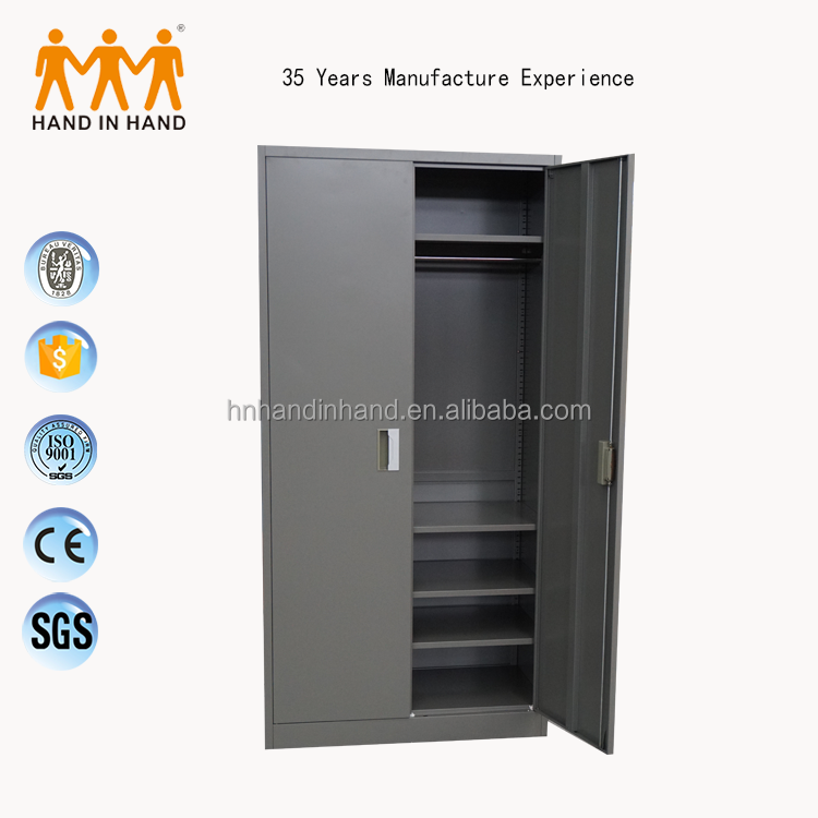 Steel bookcases metal storage cabinets with doors