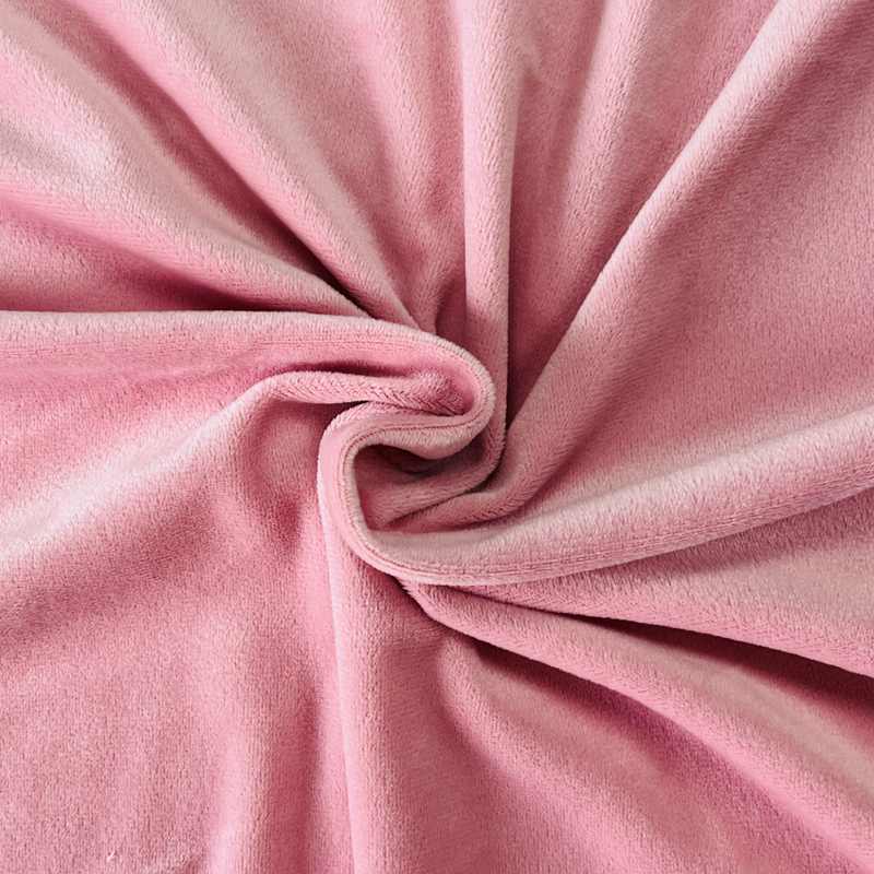 95% Polyester 5%Spandex Super soft DTY four way short pile minky stretch plush velour velvet toy fabric for garment blanket