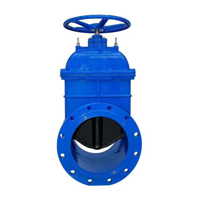 Drain valves mechanical gate valve 4 inches cast iron gateknife gate valve